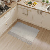 Grey Geometric Modern Grey Striped Geometric Area Rug