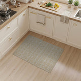 Beige Geometric Heritage Tribal No. 7 Area Rug