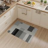 Geometric Modern Black and White Modern Black White Striped Geometric Rug