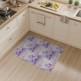 Whimsical Pastel Cloud Castles Area Rug