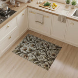 Vintage Floral Vine Area Rug