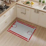 Playful Baseball Area Rug