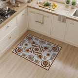 Heritage Tribal Orange Heritage Tribal Geometric Area Rug