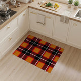 Orange Bold Orange Buffalo Plaid Area Rug