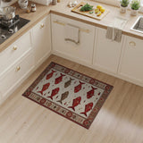 Red Fish Heritage Tribal Area Rug