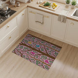 Whimsical Alphabet Trees Kids Area Rug