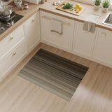 Gradient Vertical Stripe Brown Tan Area Rug