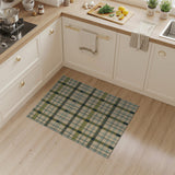 Multi-Color Plaid Checkered Area Rug