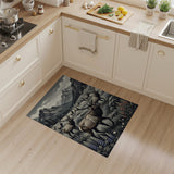 Majestic Elk Herd Mountain Meadow Rug