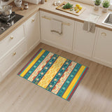 Vibrant Heritage Tribal Washable Area Rug