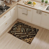 Dinosaur Fossil Dig Site Kids Area Rug