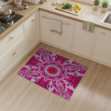Pink Floral Vintage Pink Mandala Floral Area Rug