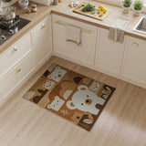 Adorable Polar Bear Hills Kids Area Rug