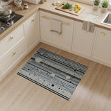 Modern Geometric Stripe Polka Dot Area Rug