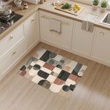 Beige Geometric Modern No. 6 Area Rug
