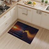 Golden Path Enchanted Forest Area Rug