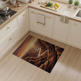 Southwestern Canyon Sunset River Area Rug