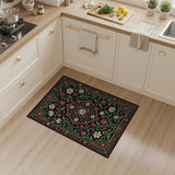 Opulent Traditional Persian Floral Area Rug