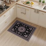 Pink Traditional Persian Pink Floral Medallion Persian Area Rug