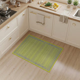 Geometric Modern Vibrant Yellow Geometric Stripe Area Rug