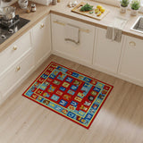Playful ABC Alphabet Kids Rug with Cartoon Animals
