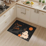 Creep It Cute Ghost Halloween Area Rug