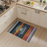 Radiant Sunburst Stripe Area Rug