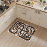Winding Raceway Area Rug