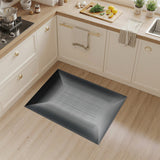 Geometric Modern Black and White Black White Geometric Tunnel Illusion Area Rug