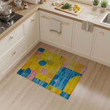 Vibrant Geometric Multi-Color No. 17 Area Rug