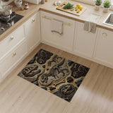 T-Rex Fossil Excavation Area Rug
