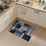 Grey Geometric Modern Modern Geometric Grey Area Rug
