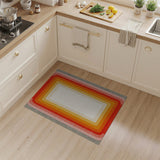 Vibrant Concentric Gradient Area Rug