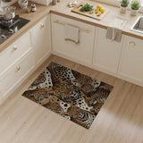 Leopard Pride Brown Area Rug