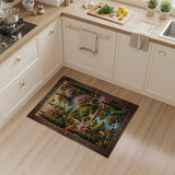 Persian Garden Cherry Blossom Peacock Rug