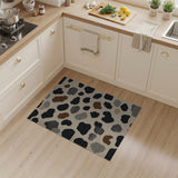 Neutral Cowhide Spot Area Rug