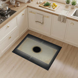 Golden Eclipse Sunburst Area Rug