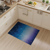Starry Night Sky Ombre Area Rug