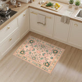 Pink Floral Vintage No. 22 Area Rug