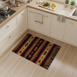 ODIKA Southwest Tribal Arrows Washable Area Rug - Low Pile Non-Slip