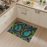 Colorful City Roads Kids Play Rug