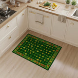 Multi-color and Patterns Lucky Shamrock Clover Area Rug