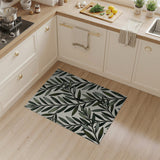 Olive Leaf Greenery Area Rug