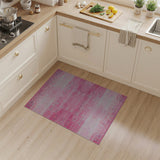 Pink Faded Pink Heritage Tribal Area Rug