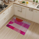 Vibrant Geometric Circles Area Rug
