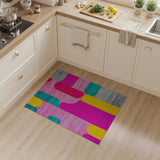 Vibrant Geometric Multi-Color No. 5 Area Rug