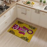 Vibrant Pink Tiger Heritage Tribal Rug