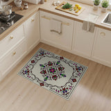 Ornate Multi-Color Floral Persian Area Rug