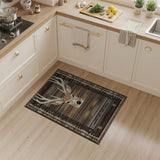 Majestic Deer Antler Southwestern Area Rug