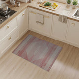 Red Geometric Diamond Southwestern Rug